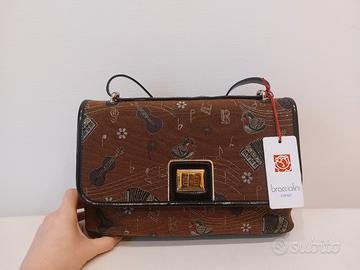 BORSA DONNA BRACCIALINI LINEA JACQUARD MUSICA 