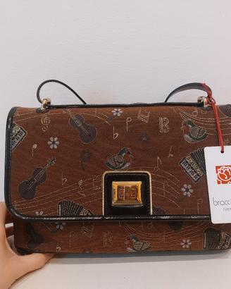BORSA DONNA BRACCIALINI LINEA JACQUARD MUSICA 