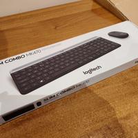 Tastiera wireless Logitech con mouse 