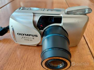 Olympus Mju II zoom 80 Fotocamera 35mm a rullino