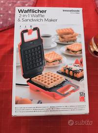 macchina per waffle e toast 