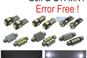 KIT 15 LAMPADE LED INTERNE PER VOLKSWAGEN VW GTI G