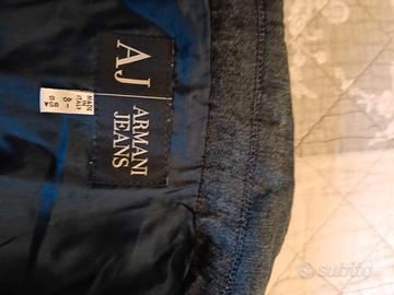 Giacchina blazer donna in denim – AJ Armani