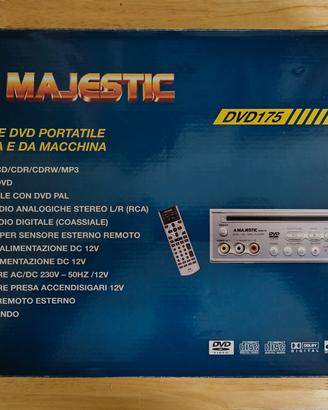 Lettore DVD portatile Majestic 