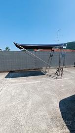 Tendalino per roll bar gommoni imbarcazioni