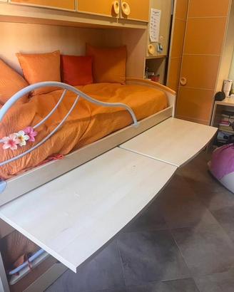 Cameretta completa salvaspazio con letto+armadi