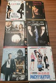 6 DVD vari inglese, cinese e altre lingue