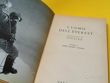 libro prima edizione Everest 1955 Tenzing Norgay