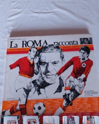 Libro da collezione La Roma racconta con dischi