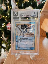 Pokemon Suicune Gold Star 115/115 bgs 7 EX Force S