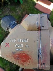 Binocolo WWII - Flak 10x80 45° CXN  - n° 008