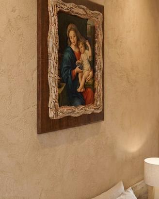 capezzale in legno Madonna del grappolo
