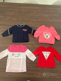 Lotto GUESS per bimba, 3-6M, usato