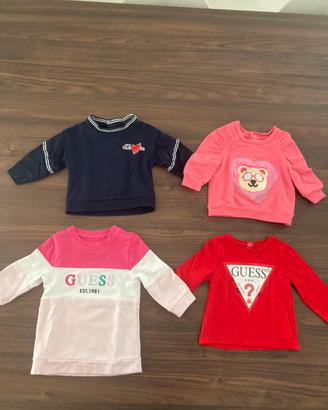 Lotto GUESS per bimba, 3-6M, usato