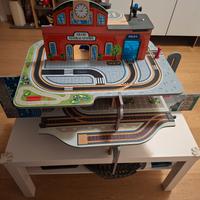 città dei treni  in legno 