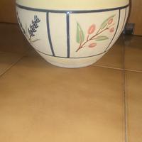 porta vaso in ceramica 