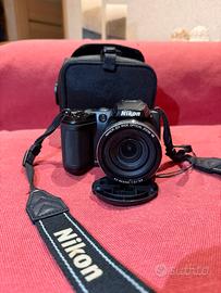 Fotocamera Nikon Coolpix L310 + obiettivo Nikkor