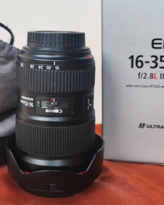 obbiettivo Canon 16-35 f2,8 III 