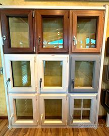 finestrini pvc o alluminio misura 55x70  finstral