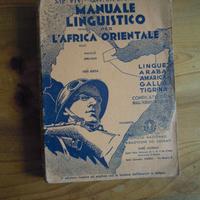 Africa Orientale manuale linguistico 1936