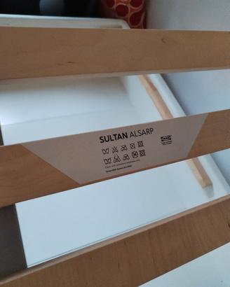 Letto matrimoniale Ikea Sultan + Materasso Memory