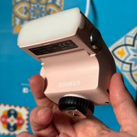 Flash per fotocamera  jinbei hi5 rosa