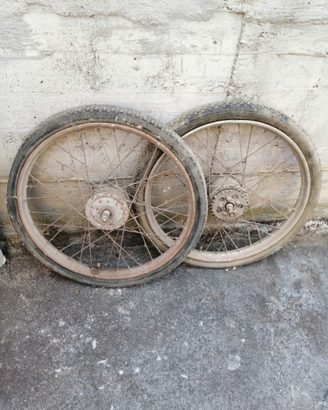 Ruote moto d' epoca