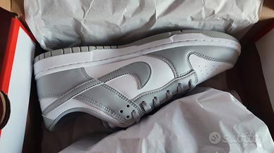 dunk low retrò grigie taglia 43