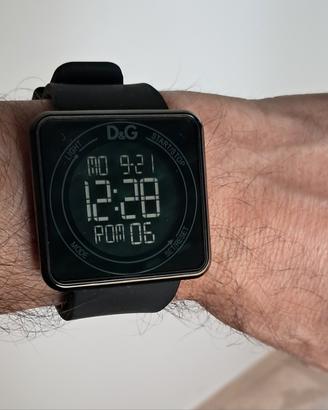 Orologio digitale D&G Time nero"