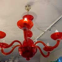 Lampadario Murano moderno