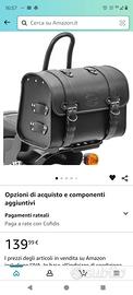 Bauletto Originale Craftride Nero in Cuoio 