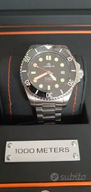 OROLOGIO LORENZ AUTOMATICO SUB 1000 MT COSTO 1290€