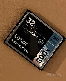 Lexar 32GB CompactFlash 800x UDMA 7
