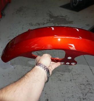 Yamaha xz 550 parafango anteriore