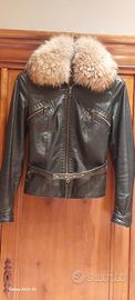 Giubbino in pelle donna