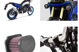 Yamaha Tenere 700 scarico protezione telaio filtro