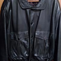 Giacca da uomo. Pelle naturale. nero. taglia 50