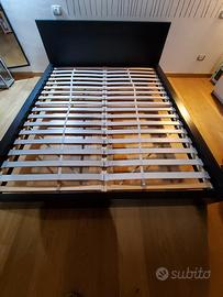 Letto matrimoniale Malm nero 