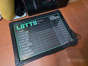 Tabella luminosa Lotto