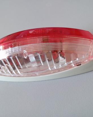 FANALINO IMGOMBRO ROSSO E BIANCO