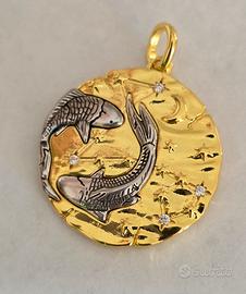 charm medallion xl pesci 