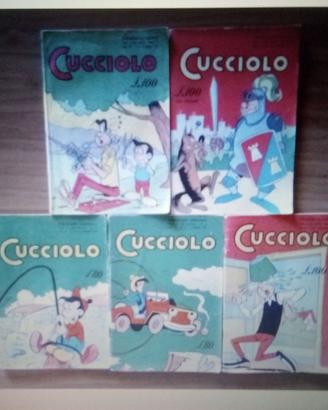 Lotto Cucciolo 1955-1957-2959-1961 Edizioni Alpe