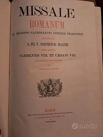 messale romano 1889