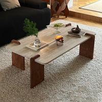 tavolino da salotto in marmo e legno di desing
