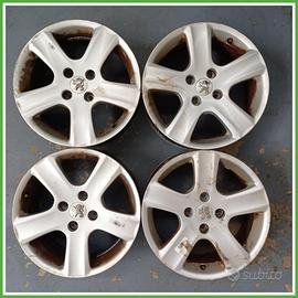 Cerchi in Lega Peugeot 307 CC 16 pollici 16 6.5J