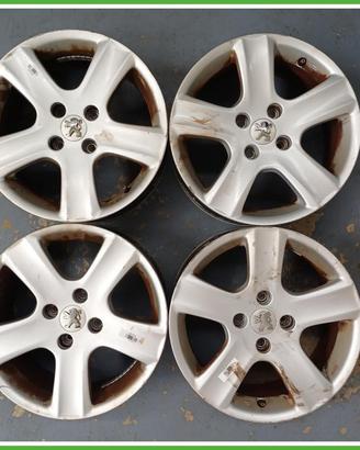 Cerchi in Lega Peugeot 307 CC 16 pollici 16 6.5J