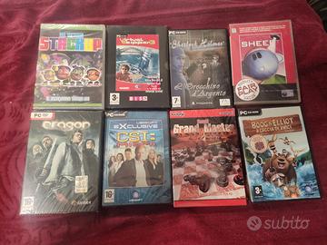 Retrocomputer Lotto 8 Giochi PC Windows 