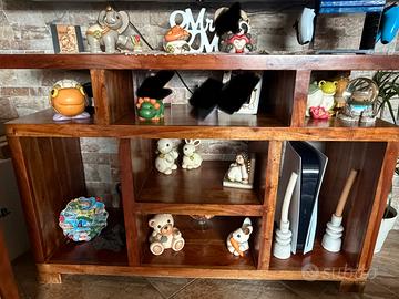 Mobile tv legno massello