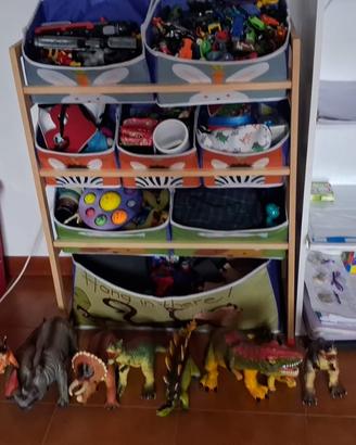 Porta giochi, libri e giochi