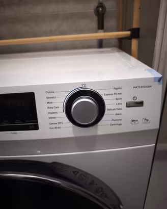 lavatrice Haier + mobiletto